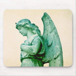 Patina Angel Mouse Pad