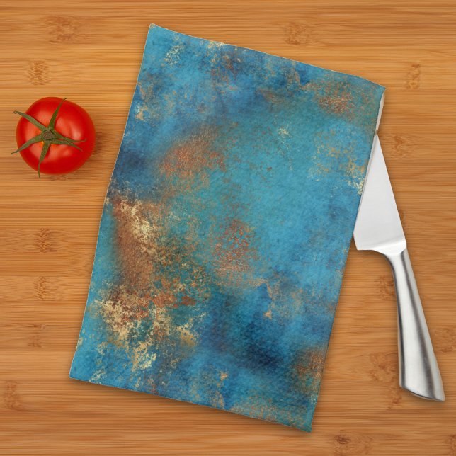 Patina Copper Distressed Look Kitchen Towel (Creator Uploaded)