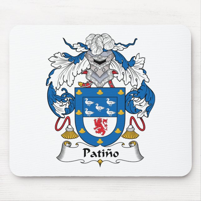 Patino Family Crest Mouse Pad (Front)