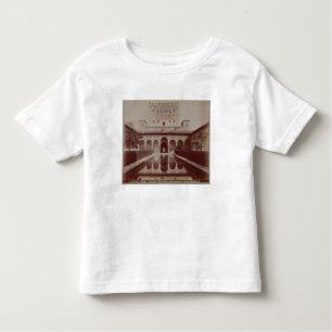 Patio de los Arrayanes, Alhambra, c.1875-80 (sepia Toddler T-shirt