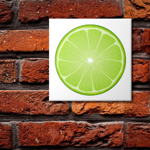 Patio Decor Lime Ceramic Tile
