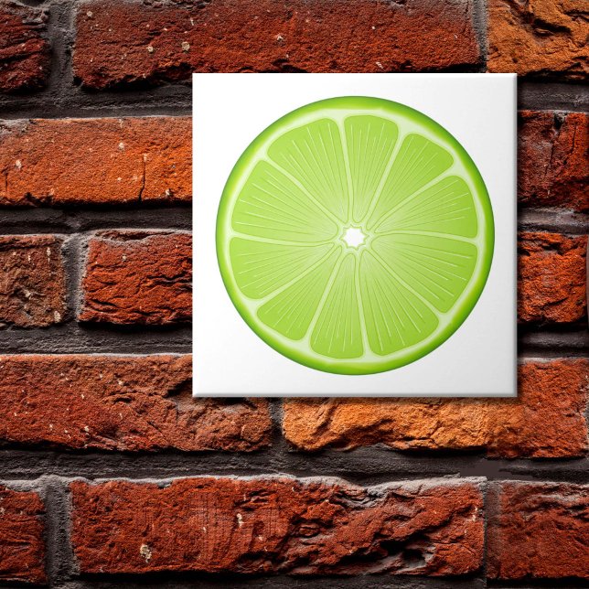 Patio Decor Lime Ceramic Tile (Patio Decor Lime Ceramic Tile
Add a burst of summer sunshine to your space!)