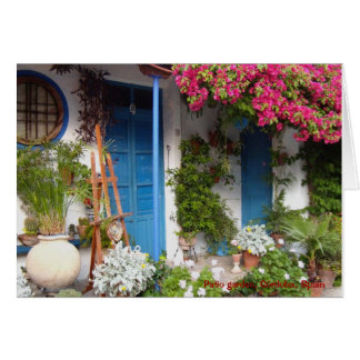 Patio Garden, Córdoba, Spain Cards