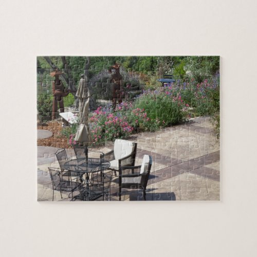 Patio of Croad Tasting Room, Paso Robles Jigsaw Puzzle
