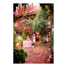 Patios of Córdoba Print,Value Poster Paper (Matte)