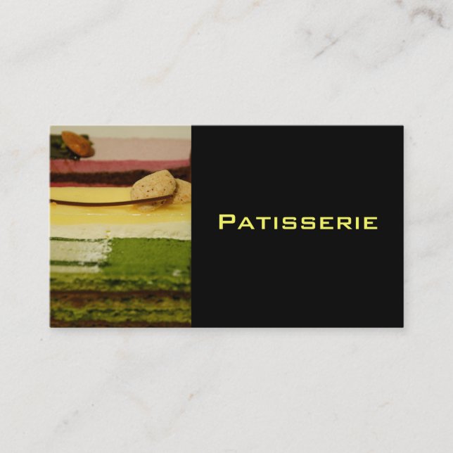 Patisserie Business Card II (Front)