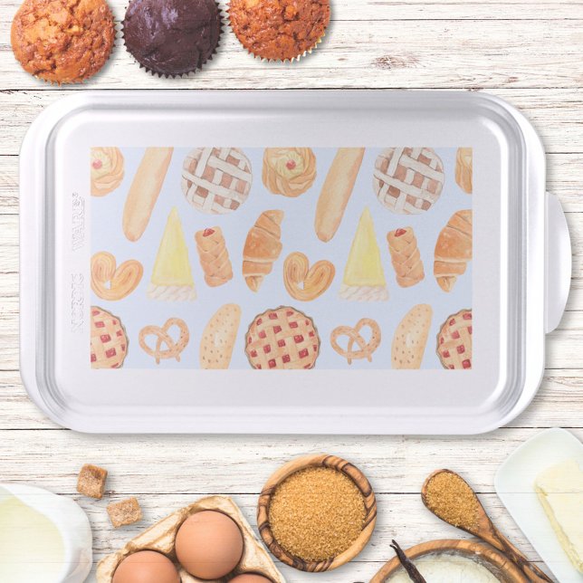 Patisserie French Bakery Pastry Bread Food Art Cake Pan (In situ)