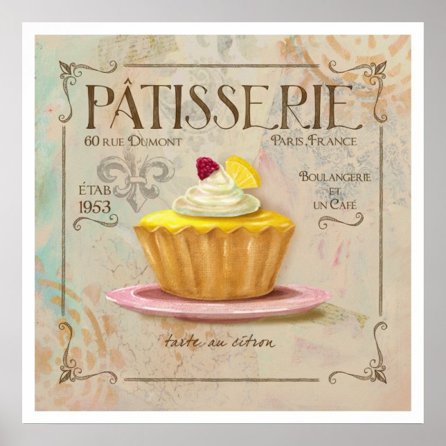 patisserie IV  Poster Art (Front)
