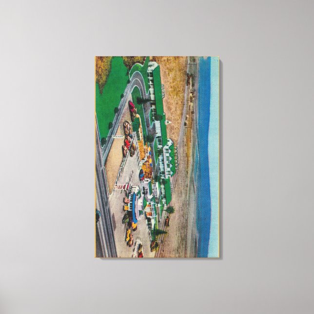 Patmars Motel and Modern Drive-InState Canvas Print (Front)