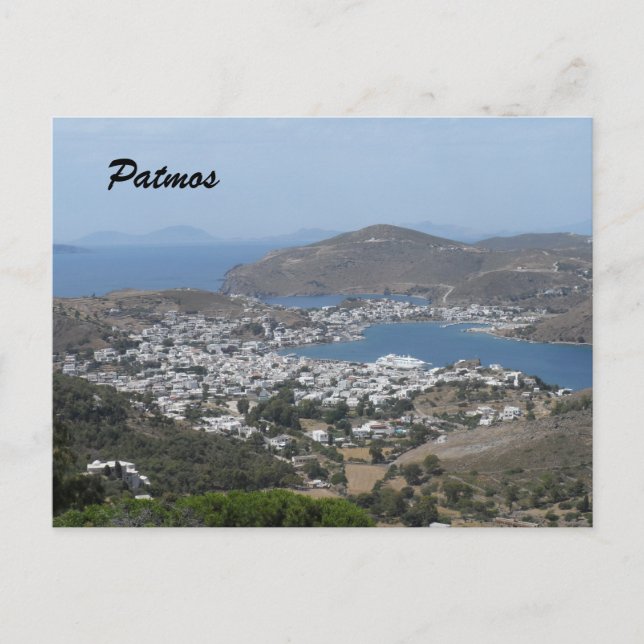 Patmos, Greece Postcard (Front)