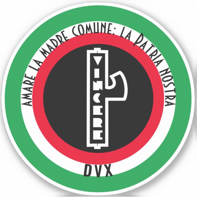 PATRIA NOSTRA STICKER (Front)