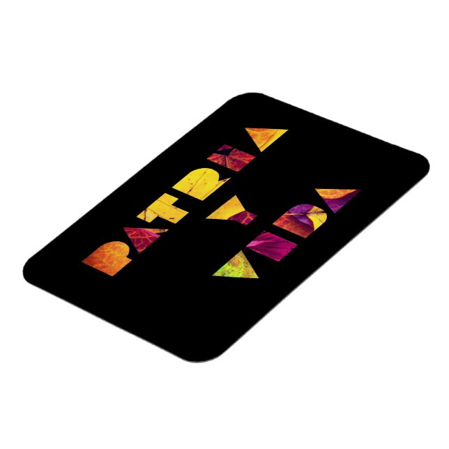Patria y Vida Black Burgundy Autumn Magnet (Left Side)