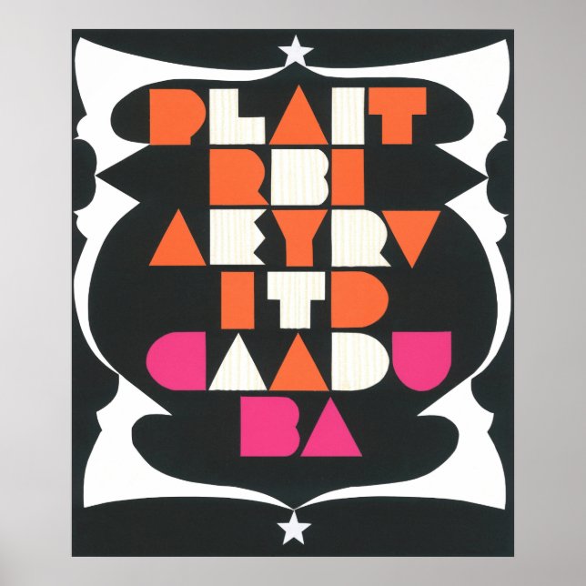 Patria y Vida Libertad Cuba Colorful Poster (Front)