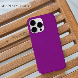 Patriarch Purple - 1 of Top 25 Solid Purple Shades Case-Mate iPhone 14 Pro Max Case