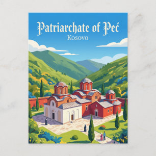 Patriarchate of Peć Kosovo Postcard