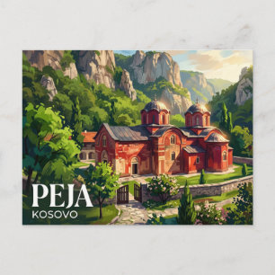 Patriarchate of Peć Kosovo Postcard