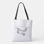 Patriarchy Smashing Rainbow Unicorn tote