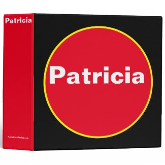 Patricia 3 Ring Binder