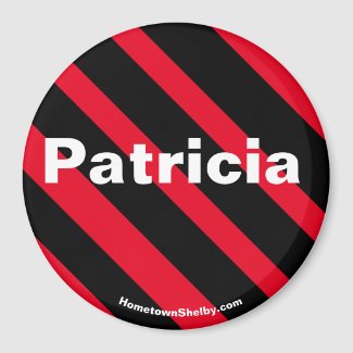 Patricia Black/Red magnet