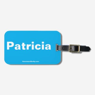 Patricia Luggage Tag