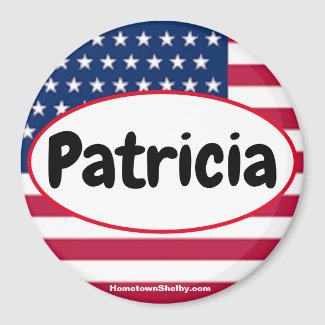 Patricia Patriotic magnet