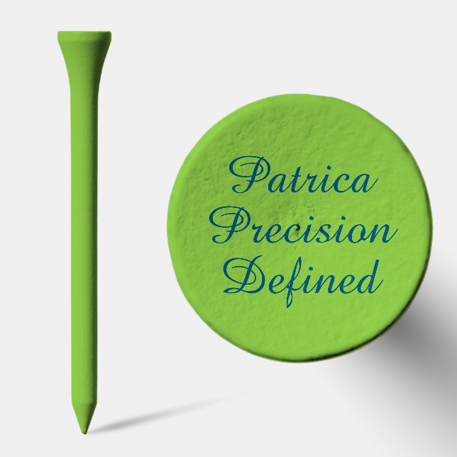 Patricia Precision Defined Custom Golf Tees Gift (Combo)