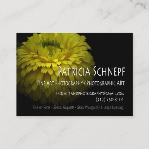 Patricia Schnepfs Personal Business Card_2 Business Card