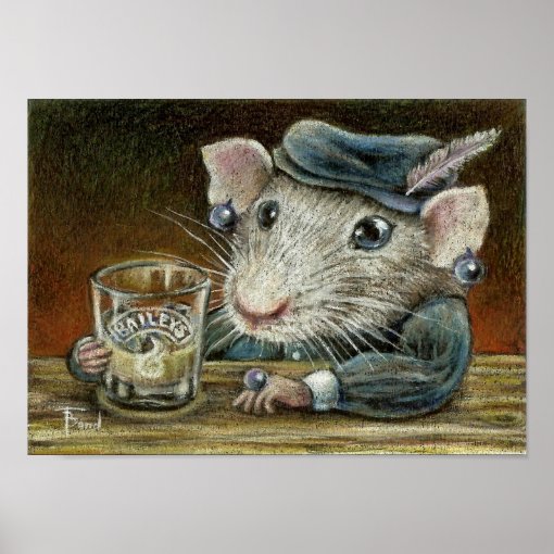 Patricia the rat print | Zazzle