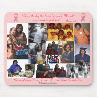 Patricia's Agrainofmustardseed.com Pink Mouse Pad
