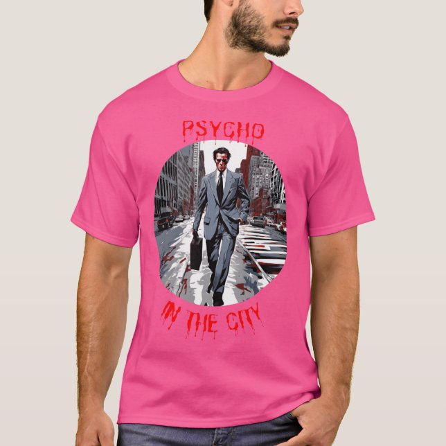 Patrick Bateman retro T-Shirt (Front)