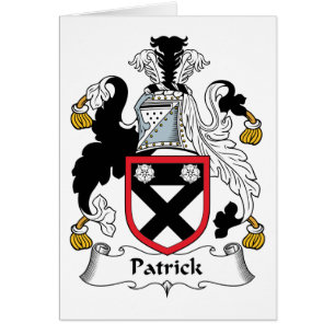 Patrick Family Crest Cards