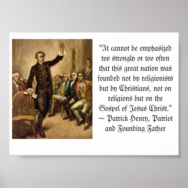 Patrick Henry poster (Front)
