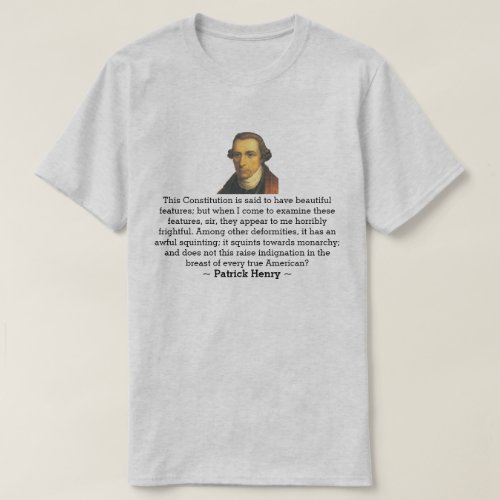 Patrick Henry Quote T_Shirt