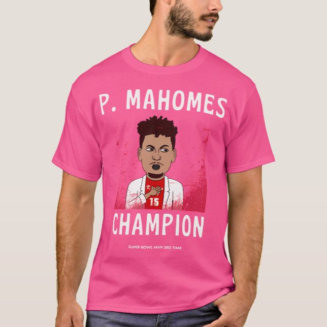 Patrick Mahomes 3Rd Mvp Kc Chiefs T-Shirt (Front)