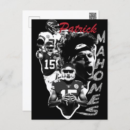 PATRICK MAHOMES POSTCARD