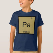 Patrick Name Chemistry Element Periodic Table