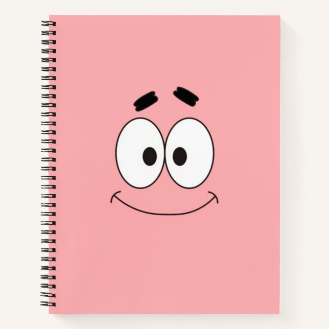 Patrick Star Inspired Notebook (Front)