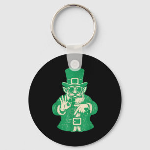 Patricks Day, Leprechauns Funny 6 Meme Gift Men, W Keychain
