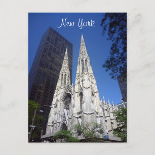 patrick's ny postcard