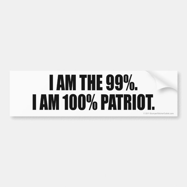Patriot 99% sticker (Front)