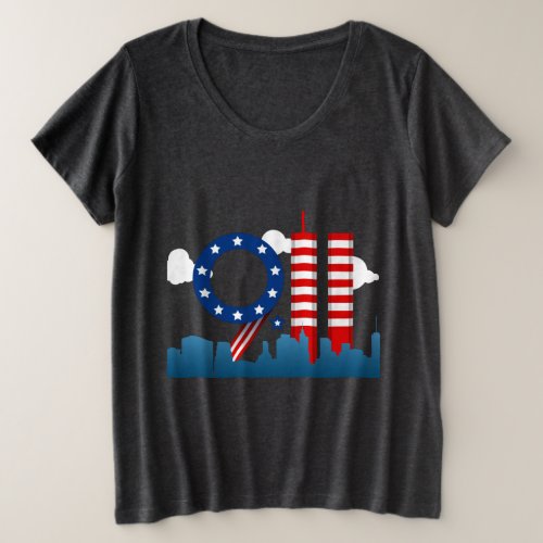 Patriot 9_11 Day Plus Size T_Shirt
