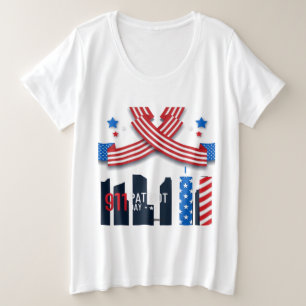 Patriot 9-11 Day Plus Size T-Shirt