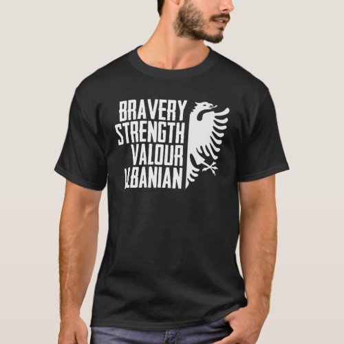 Patriot Albanian Nationals For An Albania Eagle T_Shirt