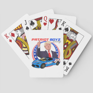 Patriot Boyz Racing & the Trump Corvette Poker Cards
