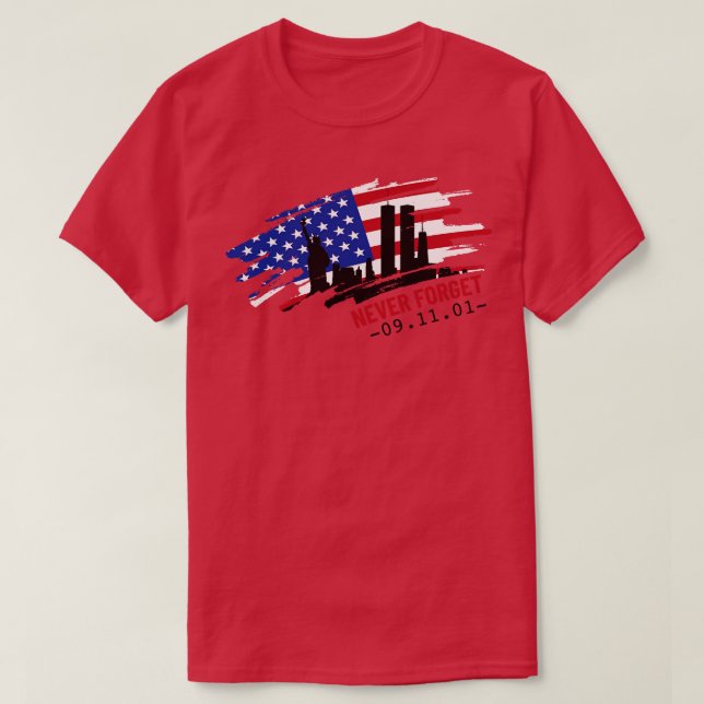 Patriot Day (5)  T-Shirt (Design Front)