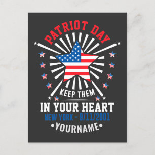 Patriot Day Never Forget September 11 2001 Postcard