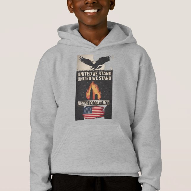 Patriot Day (Sept 11 Remembrance) Hoodie (Front)