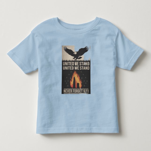 Patriot Day (Sept 11 Remembrance) Toddler T-shirt (Front)