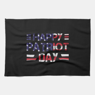 patriot day vector typography t shirt design kitchen towel