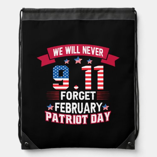 patriot design135 drawstring bag